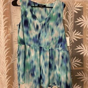 Ellen Tracy V neck top